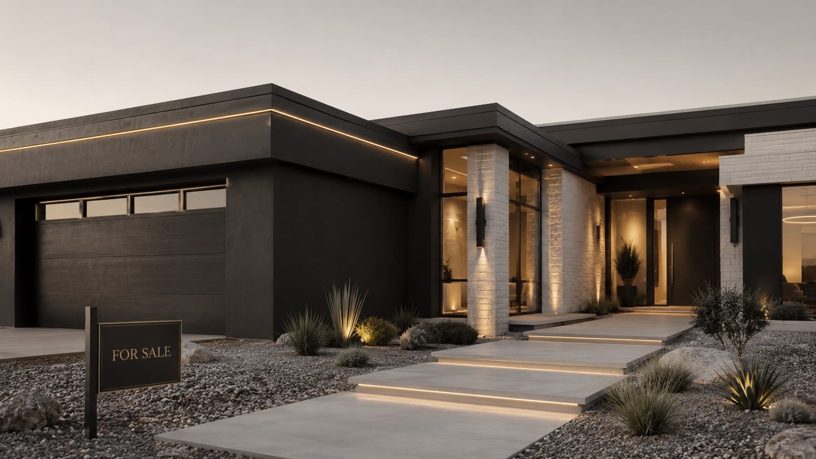 Modern Las Vegas home listed for sale